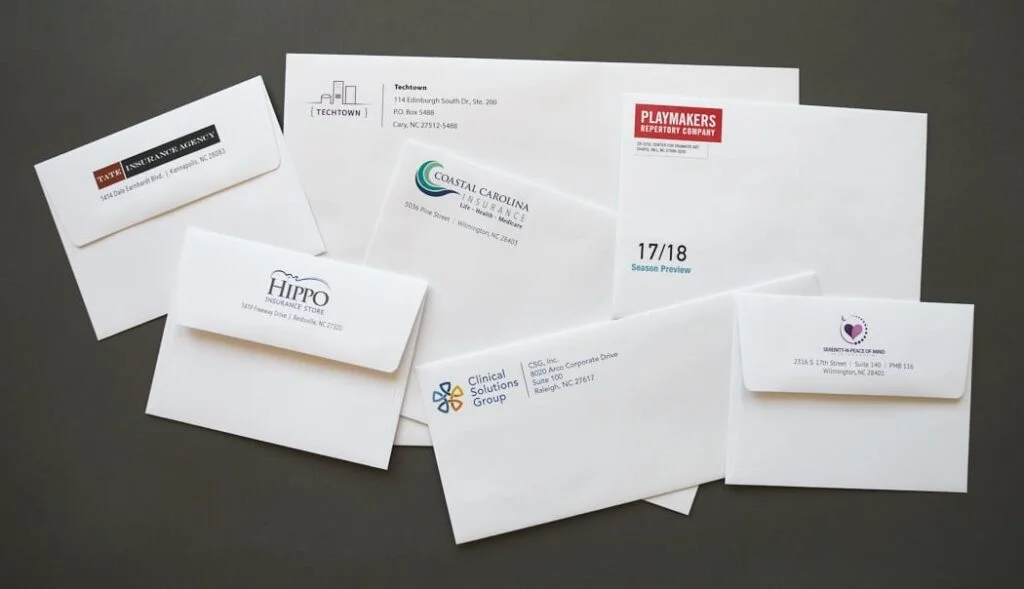 Envelope Printing Hoddesdon