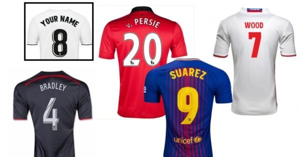 Football Shirt Printing Hoddesdon